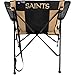 NFL Portable Folding Tailgate Chair with Cup Holder and Carrying Case, New Orleans Saints