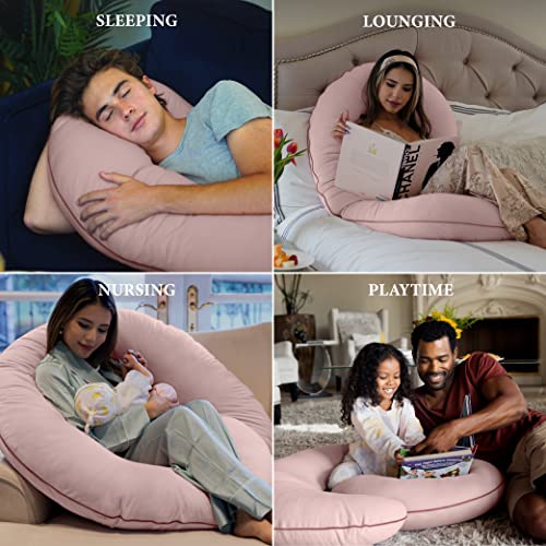 Pharmedoc The CeeCee Pillow Pregnancy Pillows CShape Full Body Pillow