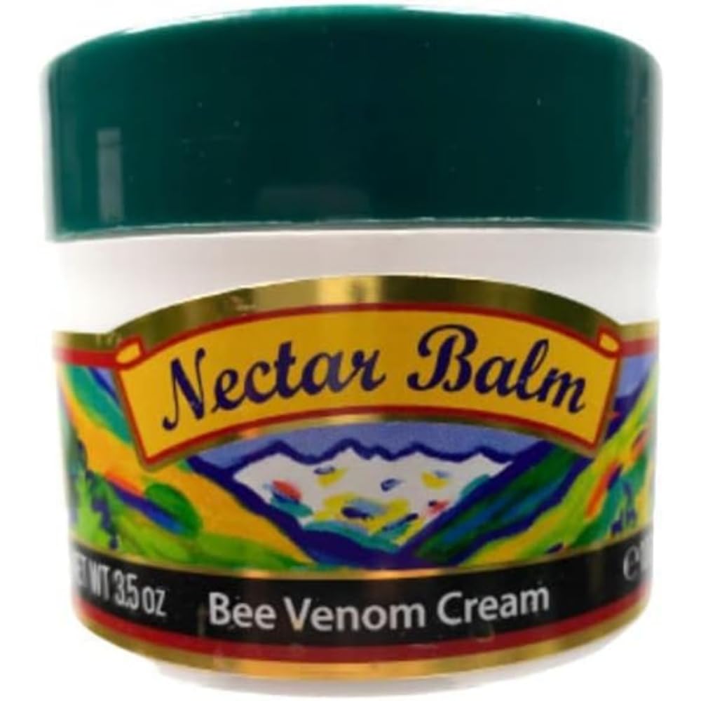 Nelson Honey UK Nectar Balm Bee Venom Cream for Joint and Muscle Complaints,100g