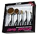 Vivace Professional Multifuction Makeup Oval Brush 5 pieces set With Classy Gift Box/Foundation Cream Concealer Blending and Contouring Extrasoft brush/including XL size