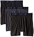 Hanes Ultimate Men's 3-Pack X-Temp Boxer Briefs, Black/Heather Grey, Large