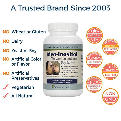 Mua MyoInositol for Fertility 120 Capsules, 2000mg Daily Dose trên