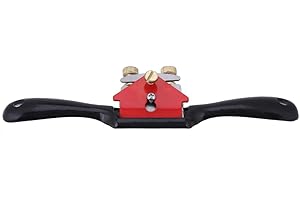 HILITAND Adjustable SpokeShave Hand Planer 9 Inch Woodworking Cutting Plane Hand Trimming Tool for Wood Craft, Wood Craver, Wood Working