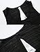 Campeak Women's Lightweight Open Back Workout Yoga Sport Sleeveless Tee Shirts