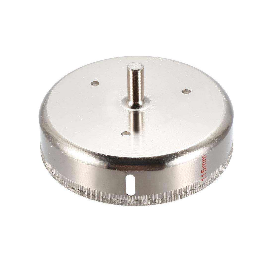 Sourcingmap 115mm Diamond Coated Glass Hole Saw Drill Bits for Ceramic Tile Marble Rock Porcelain Bottles Pots Brick