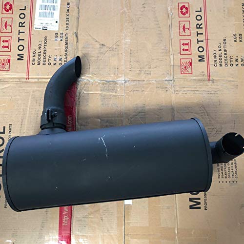 4256163 MUFFLER EX200-2 EX200-3 6BD1, AFTERMARKET REPLACEMENT PARTS - Thumbnail 2