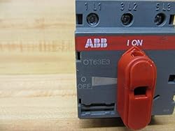 1- ABB OT63E3 80A 3P 600V MAINTAINED 2-Position
