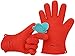 Silicone Cooking & BBQ Gloves ★ Heat Resistant, Best Value, Premium, FDA Approved Grilling Glove for Men and Women ★ Perfect for Cooking, Baking & Barbecuing in the Kitchen or Outdoors ★ Use As Oven Mitts, Pot Holder or Grips ★ Easy to Clean, Insulated, Waterproof & Non-slip ★ Great Gift Idea ★ Protect Your Hands