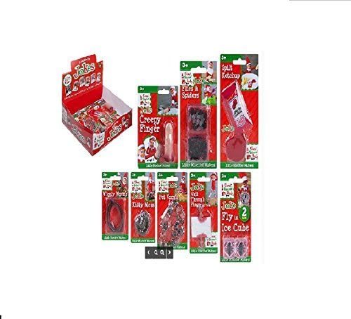 Elves Behavin' Badly Joke Props One Chosen At Random, Red