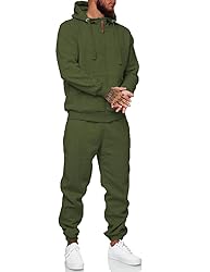 HHGKED Sweat suits men Tracksuits 2 Piece sets