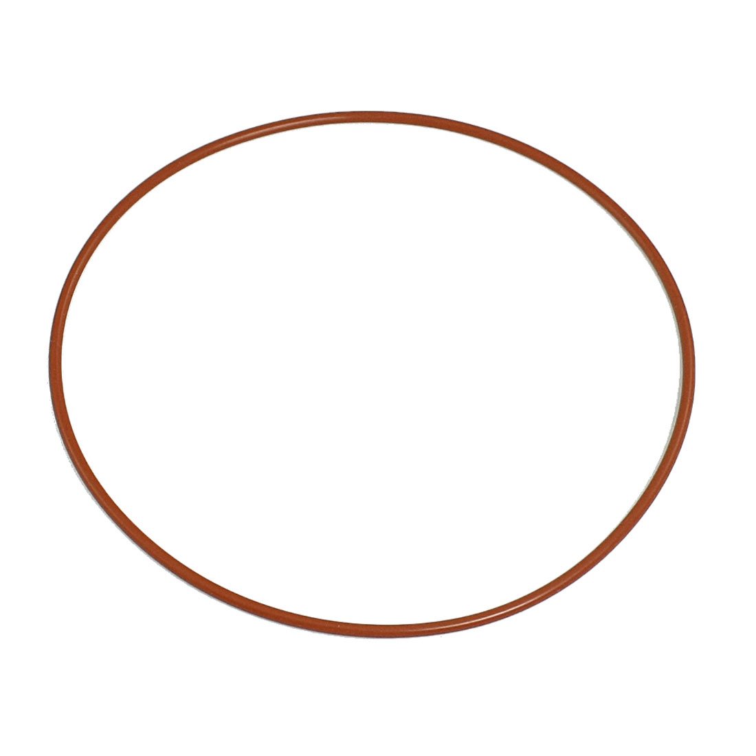 Sourcingmap Red Silicone O Ring Oil Seal Washers 115mm x 110mm x 2.5mm