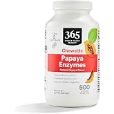 365 by Whole Foods Market, Papaya Enzymes, 500 Chews