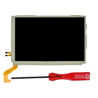 Amazon Com Top Lcd For 3ds Xl Yttl Replacement Parts Accessories Upper Screen Display For Nintendo 3ds Xl Ll System Games Console Video Games