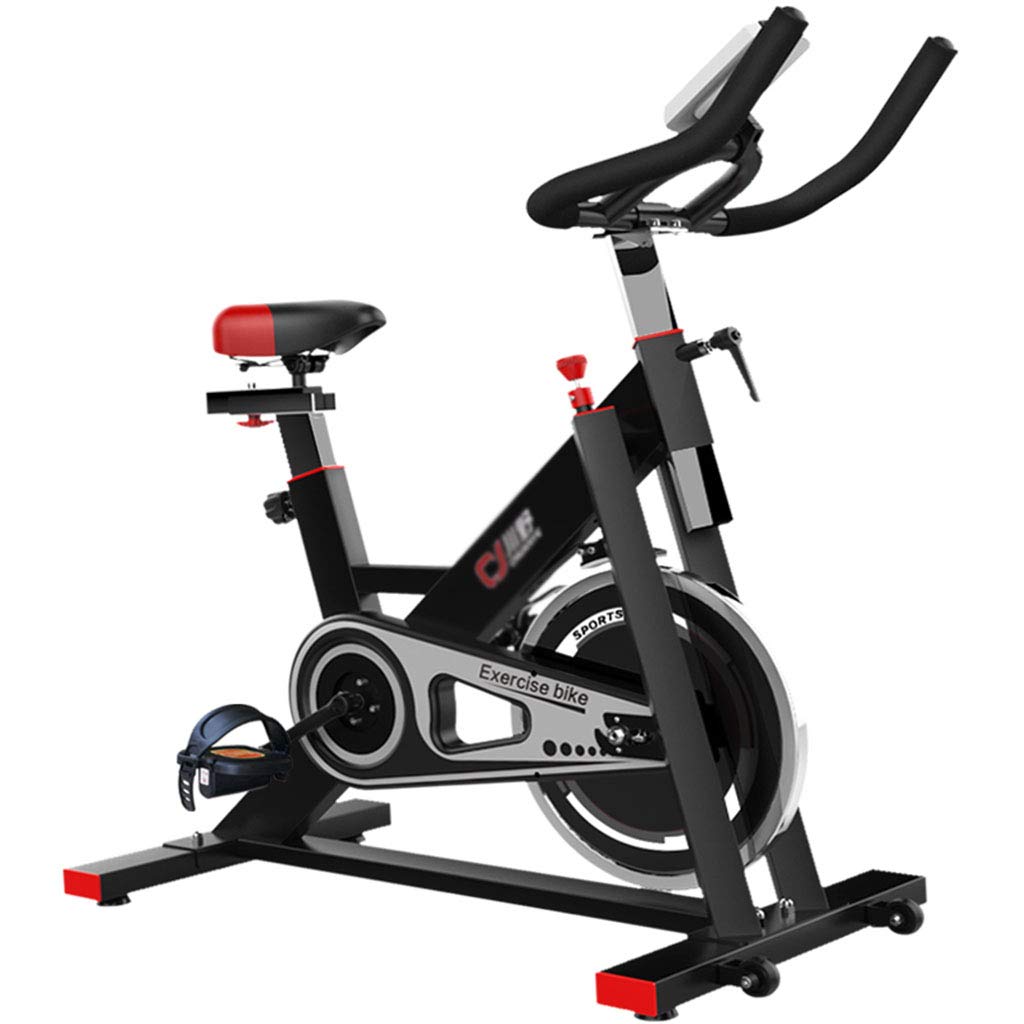 Exercise Bikes Sports Bicycle Indoor Bodybuilding Bicycle Sports Aerobic Bicycle (Color : Black, Siz