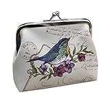 Mikey Store Womens Wallet Card Holder Coin Purse Clutch Handbag (White)