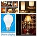 Homelek (6 Pack) 9.5W Frosted LED Light Bulbs, Equivalent to 80W, E26 Base, A21 Bulb, 1000 Lumen, Warm White 3000 Kelvin Ideal for Living Rooms, Bedrooms and Recreation Rooms