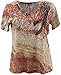 Women's Plus-Size Short Sleeve T-Shirt Blouse Tee Shirt Top Fashion Clothing