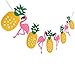 Tropical Party Decorations Banner Flamingo Pineapple For Luau Hawaiian Summer Party Supplies