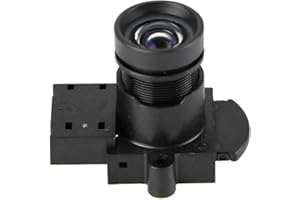 Standard M12 Thread Interface Camera Lens, 1080P 6mm 0.001Lux Full Color Lens with IR-Cut Filter for CCTV Home Security Camer