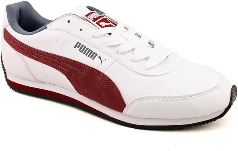 puma blanche doré