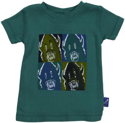 Charlie Rocket Monster T-Shirt (Baby) - Green-9-12 Months