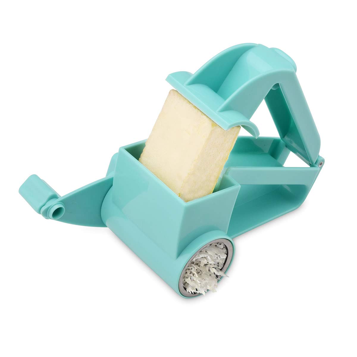 Oumosi grattugia formaggio Rotary Ginger affettatrice grattugia cutter Shredder Blue