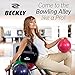 Beckly Super Bowling Tote -Bowling Bag- Fits Your Bowling Ball and Bowling Shoes- Single Bowling Ball Tote- Front Zippered Pocket and inside Shoe Sleeves-Carry and Shoulder Straps-For your Home Bowling Alley or At the Professional Arena- Perfect Bowling equipment- Great Holiday gift For bowling pro or rookie- Made from the Highest Quality Material and Superior craftsmanship- Superior quality bowling ball sports bag- Backed by the Famous Beckly! (Black/Grey)