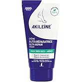 Akileine Nutri-Repair Foot Cream - Ultra-Hydrating Foot Moisturizer Cream for Dry Cracked Heels and Feet, Deep Nourishment For Callus, 24-Hour Moisturization, 5 Fl Oz