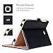 ProCase Galaxy Tab E Lite 7.0 Case/Tab 3 Lite 7 Case - Stand Folio Case Cover for Galaxy Tab E Lite 7-inch Tablet/Tab 3 Lite 7, with Multiple Viewing Angles, Document Card Pocket (Black)