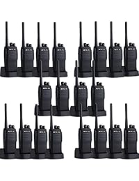 Retevis RT21 Radios de 2 vías Radio UHF Scrambler 16CH CTCSS / DCS VOX Scanie Squelch Walkie Talkies (paquete de 20)