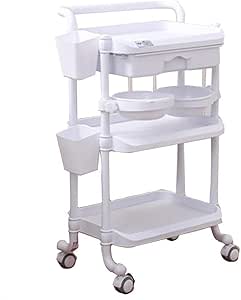 DBWIN Carritos de Servicio Carrito de salón para SPA de Belleza