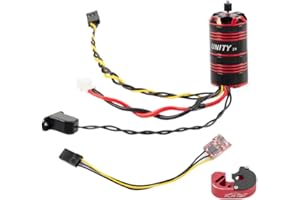 FURITEK UNITY24 PRO 3500kv 2-in-1 Micro FOC Brushless System for Axial SCX24 - Remote Control Car, RC Cars 1/24 Scale Electonics Brushless Motor and ESC Combo (HELIDIRECT) (FUR-2584)