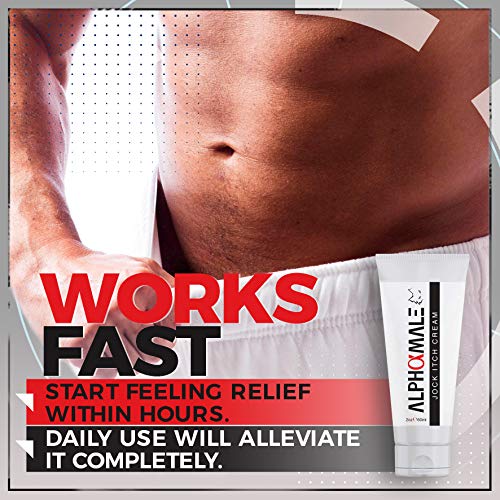 Alpha Male Jock Itch Cream Premium Antifungal Cream for The Most