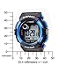 SYNOKE Unisex Kids Student Watches Fashion Sports Watches with Alarm Chronograph Long lasting battery Calendar Noctilucen Wristband Digital Watches (Blue)