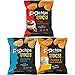 Popchips Potato Chips and Ridges, Mixed Variety Sampler, Different Flavors, 0.8 Ounce Bags (24 Count)