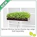 Window Garden Microgreens Growing Kit - Includes Microgreen Seeds, Organic Pea Shoot (3 Pack Refill) - Indoor Microgreen Grow Starter Kit - Pre-Measured Soil, Sprout Crops of Superfood Greens