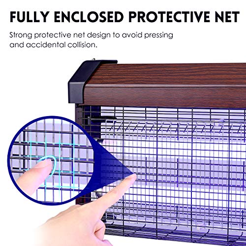40W Electric Bug Zapper YUNLIGHTS Insect Killer with UV Light for Outdoor Indoor Insect Fly