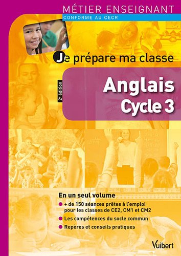 Je prépare ma classe, anglais cycle 3