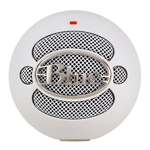 Blue Snowball USB Microphone (Textured White)