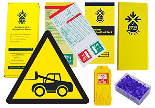 Good To Go Safety Telehandler Weekly Kit (1 tag, 100 seals, 2 check books and 1 wallet with pen)