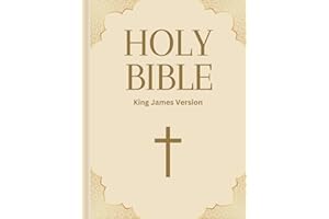 KJV Holy Bible King James Version: Large book with thick paper,