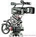 FILMCITY Professional 2-Axis Pan Tilt Gimbal Tripod Geared Head with 100mm Bowl Base Mount for Tripod Slider Dolly | for DSLR Video Cinema Cameras up to 14kg/30lbs (FC-GR-H)