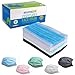 Professional Disposable Face Mask | 50ct for Surgical & Medical Sanitary Procedures | 3-ply Thickness for Flu, Dust, Bacteria, Antiviral and Allergy Protection | Includes Five Colors