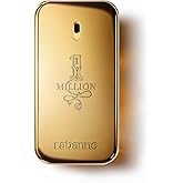 Rabanne 1 Million Eau de Toilette - Long Lasting Designer Fragrance for Men with Mandarin, Cinnamon & Amber - Luxury Men's Perfume Spray, 1.7 oz