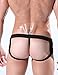 Legou Men Stretch See-Through Jockstrap Size M Color Black