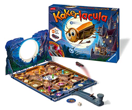 Ravensburger Kinderspiele 22300 - Kakerlacula - Aktionsspiel mit elektronischer Kakerlake für Groß und Klein, Familienspiel für 2-4 Spieler, Kinderspiel ab 5 Jahren – Bild 6