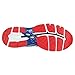 ASICS Men's Gel Kayano 22 Running Shoe, Blue/White/Fiery Red, 9 M US