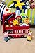 Clever Creations Kids Collapsible Storage Organizer and Ottoman, Perfect Vehicle Themed Toy Chest for Storing Books, Shoes, Games and More, Fire Truck