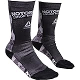 Reebok Conor McGregor UFC Socks - Black-White - X-Large