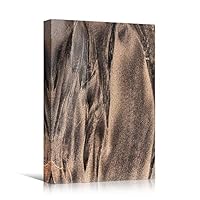 Canvas Wall Art Sand Patterns Abstract Colorful Contemporary Hallway Mixed Media Multicolor Patterns - 12x18 inches